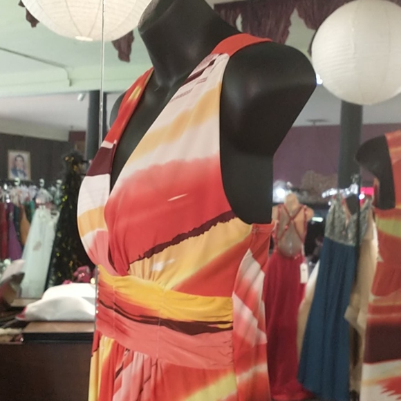 Dana Point maxi sun dress multi color - Picture 3 of 6